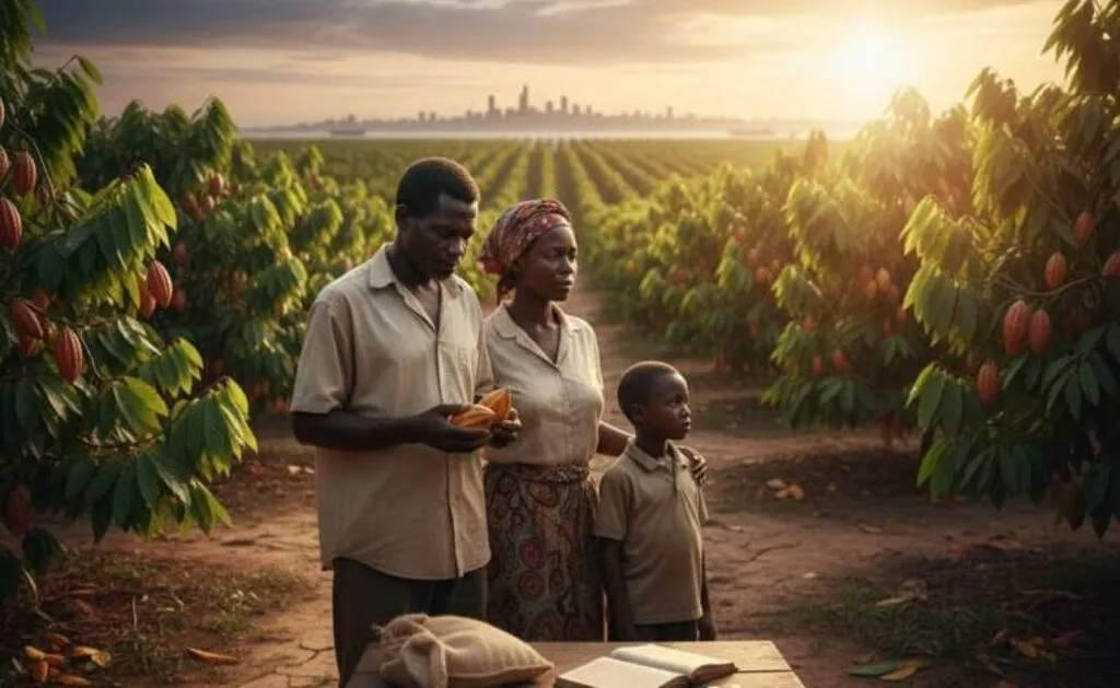 A Sagrada Família do Cacau
Quando produzir não é viver