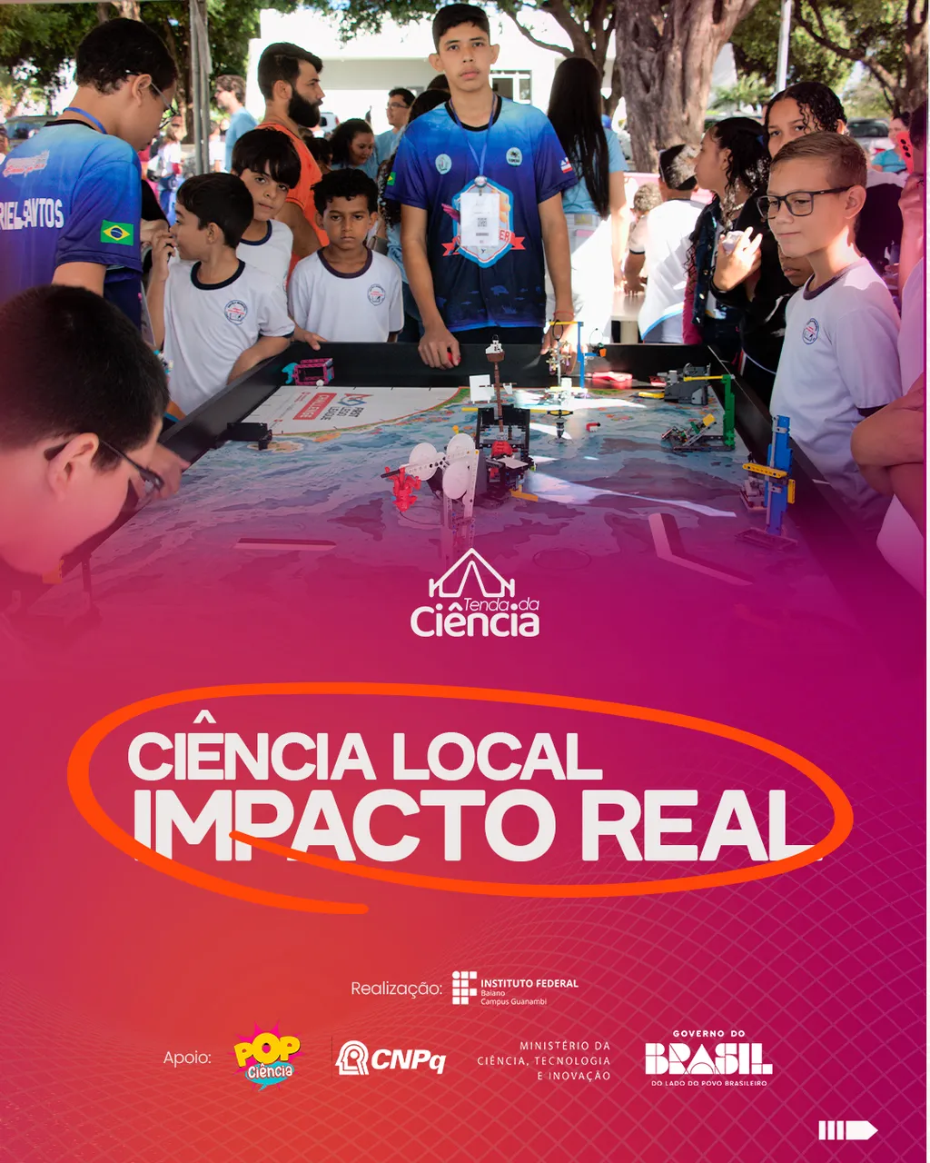 Ciência ocupa a praça em Guanambi: IV edição da Tenda da Ciência será realizada em abril